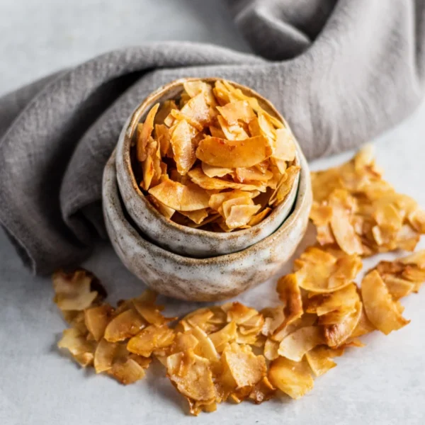 Roasted Coconut Chips –Roasted